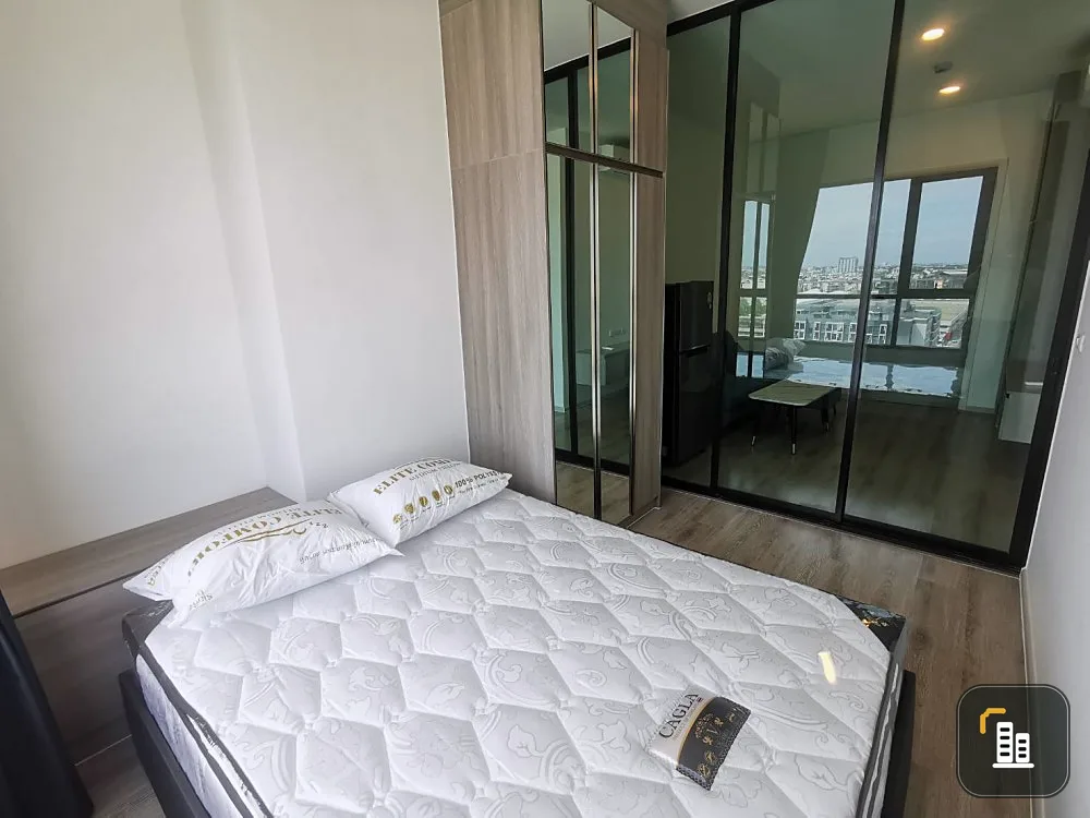 For rent!! Condo Knightsbridge Collage Ramkhamhaeng, beautiful room, furniture, electrical appliances, ready to move in, book now!!