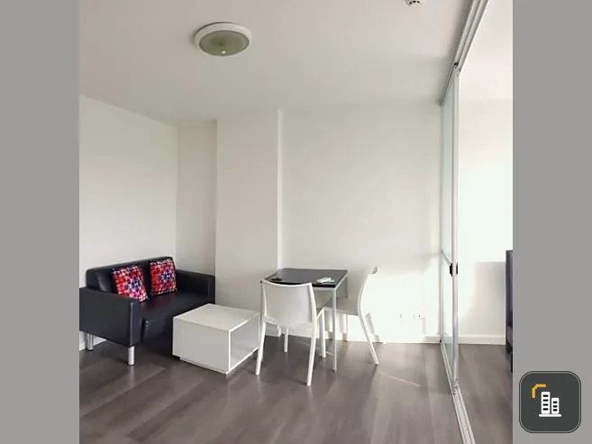 Cheap sale D condo campus rangsi t phase 1, building D, 3rd floor, outside view, comfortable, room ready, good value, quick sale