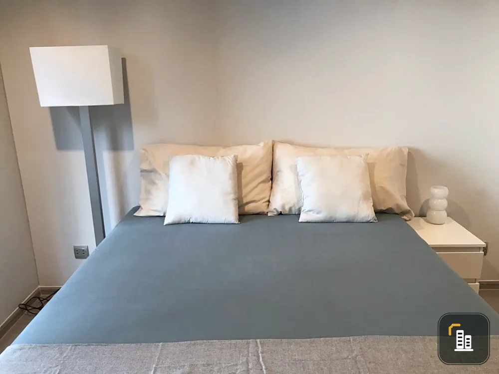 For rent!! Condo Life Asoke, 16th floor, new room, fully furnished. Ready to move in immediately, don't miss it!!