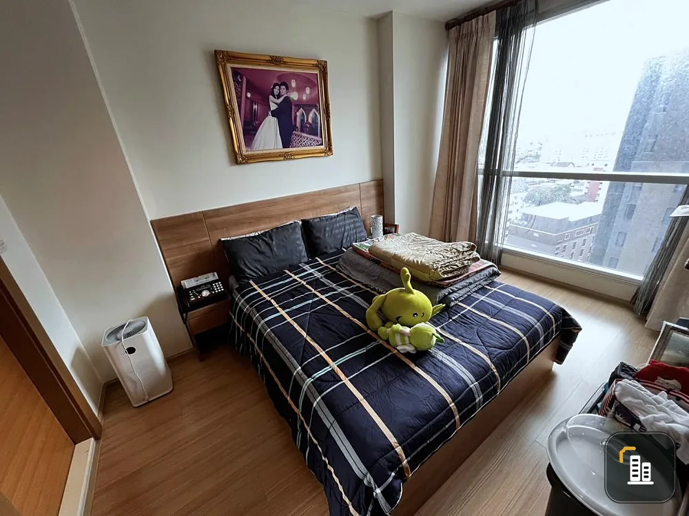 For Sale Rhythm Ratchada-Huay Kwang 1 bedroom 1 bathroom, facilities are ready. You can carry your bag in.