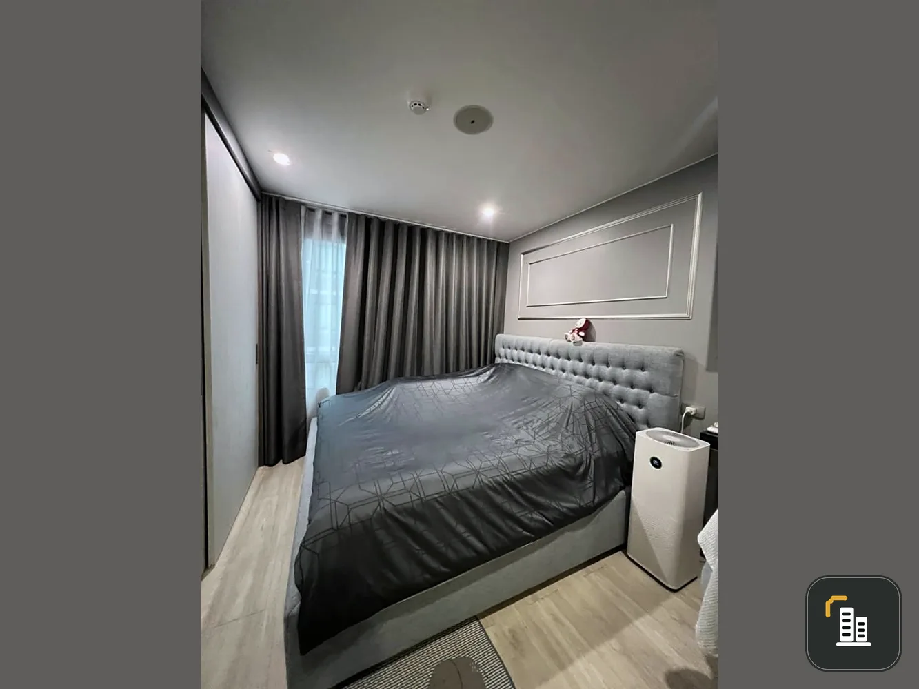Condo for sale, Atmoz Ladprao 71, nice room, fully furnished + electrical appliances with reasonable price Book now, don't miss out.