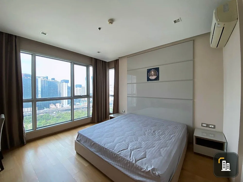 For rent!! Condo The Address Asoke, size 2 bedrooms, 27th floor, fully furnished. Ready to move in, book now!!