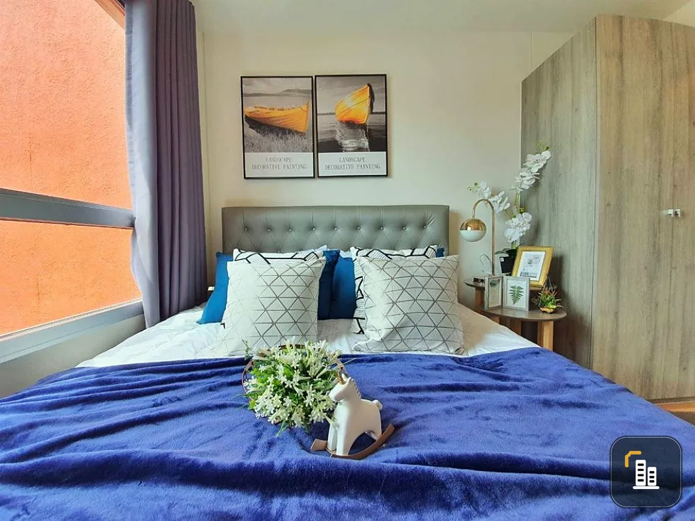 Sell/Rent Lumpini Ville Ratburana - River View Condo, 2 beautiful rooms, new condition, ready to move in, good price, don't miss it!