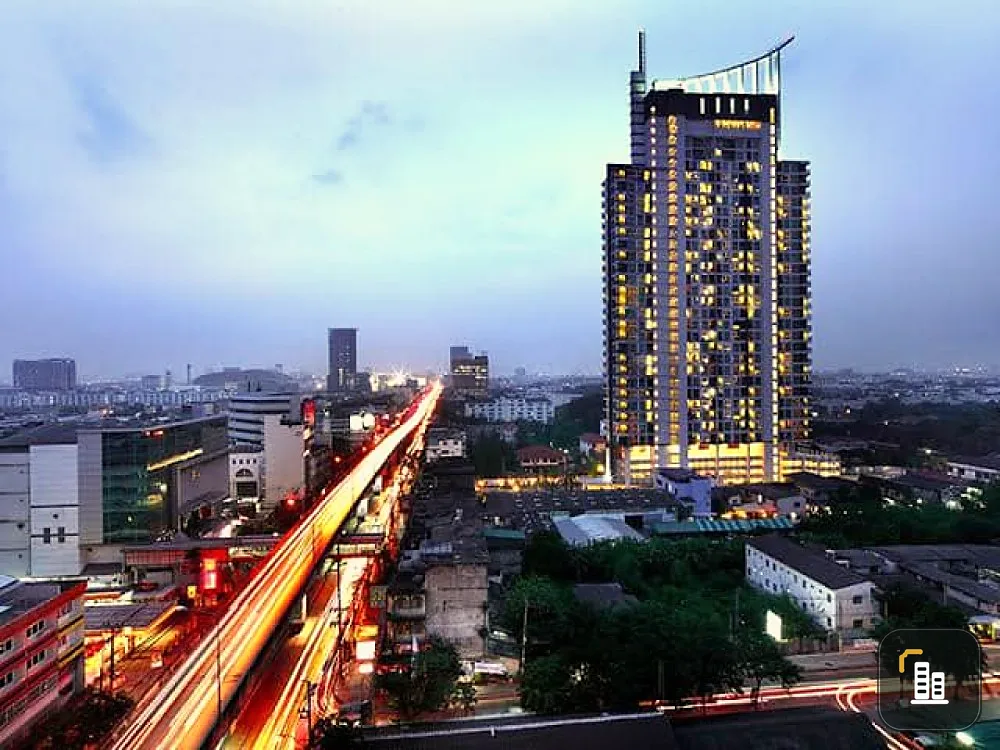 Sell/rent Chewathai Condo Ramkhamhaeng, empty room, good location, can't miss it, book now.
