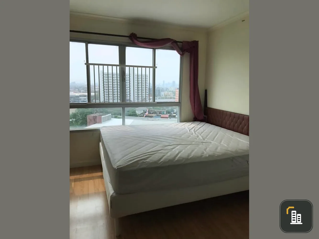 Condo for sale, Lumpini Ville Ladprao-Chokchai 4, corner room is very private. Complete electrical appliances. Book now.