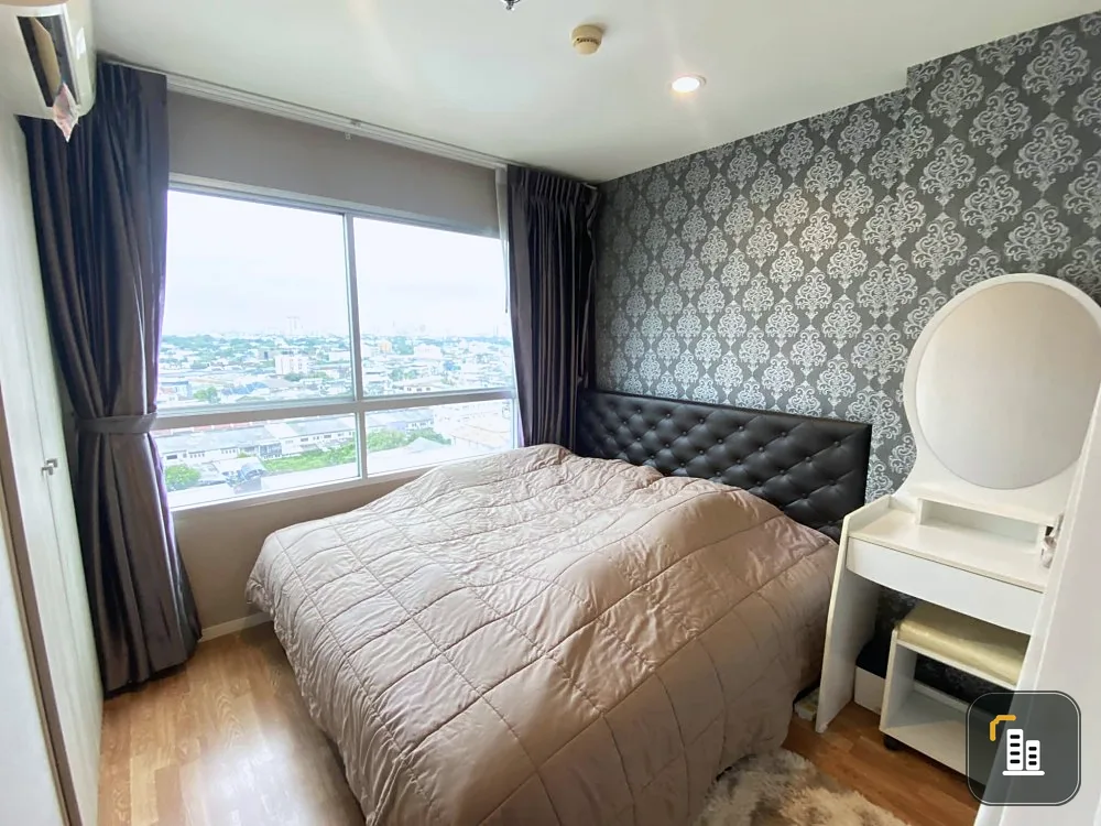 For rent!! Condo Lumpini Nawamin Sriburapha, 12th floor, Building A2, beautiful room, ready to move in immediately. Hurry up to reserve!!