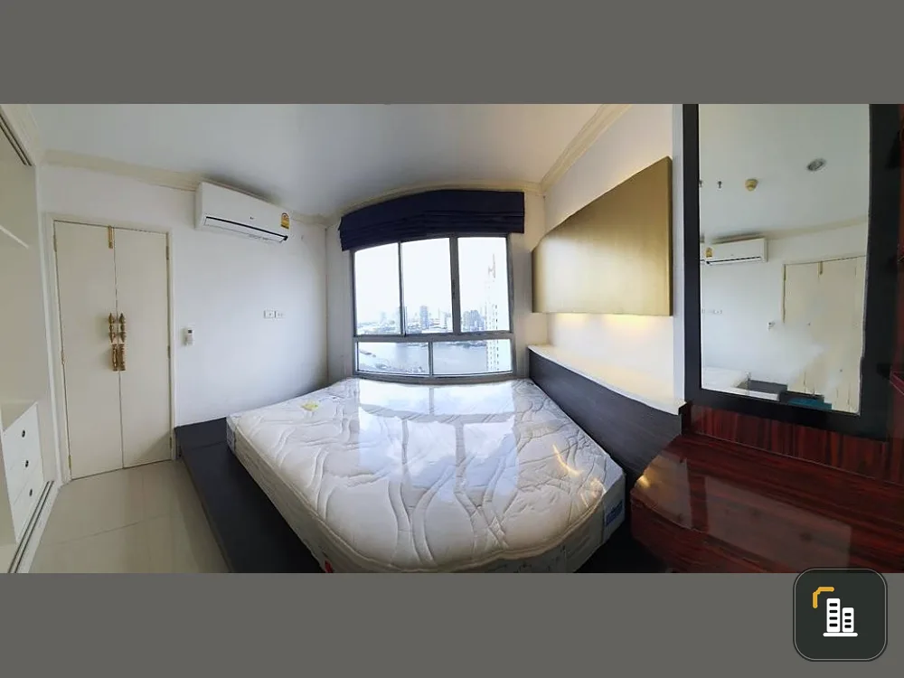 Condo for sale, Lumpini Ville Ratburana-Riverview, river view, 29th floor, Building A, good atmosphere, hurry to reserve before it's gone!