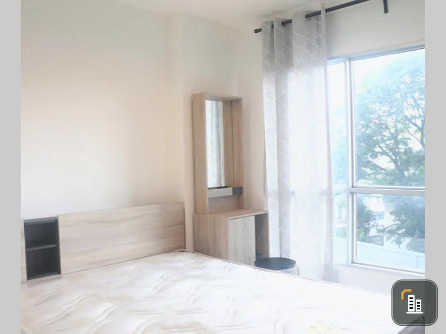 For rent, Aspire Ngamwongwan, beautiful room, very satisfying, 1 bedroom, fully furnished, clear view, comfortable. Book now. If you are slow, you will miss it.