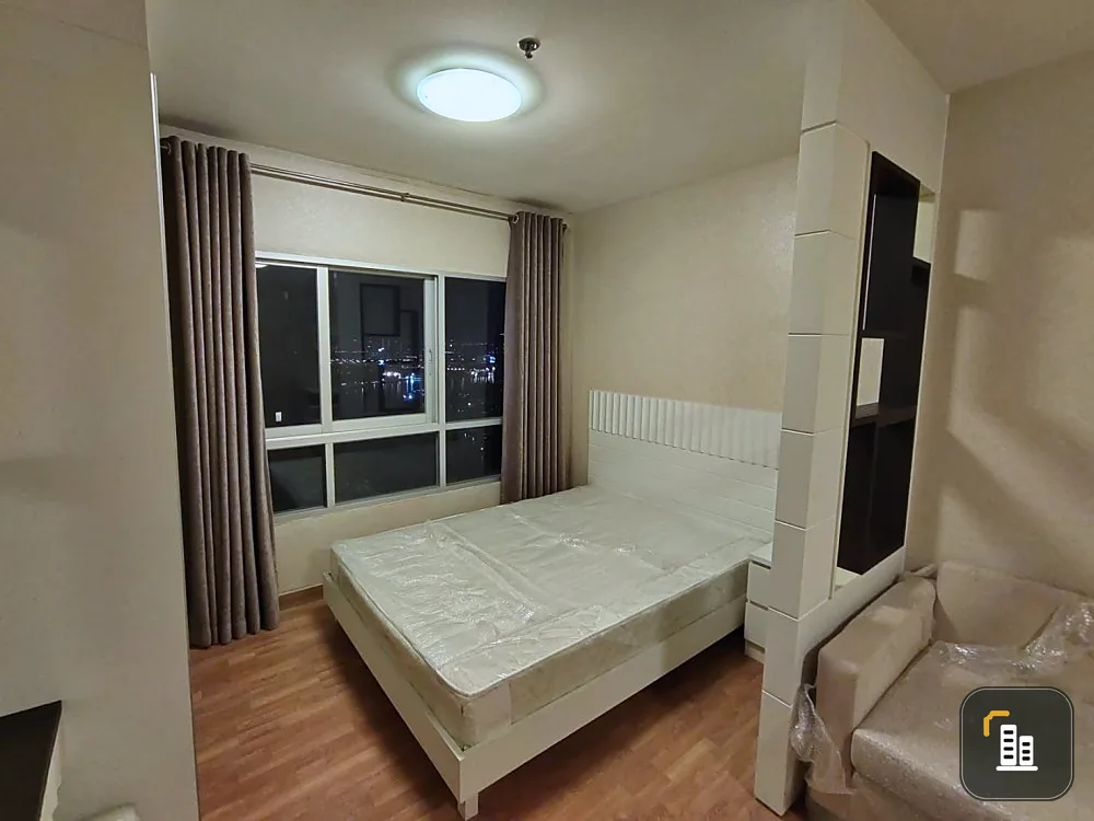 Condo for sale, Ivy River Ratburana, high floor, Chao Phraya river view, good atmosphere, ready to move in, book now!