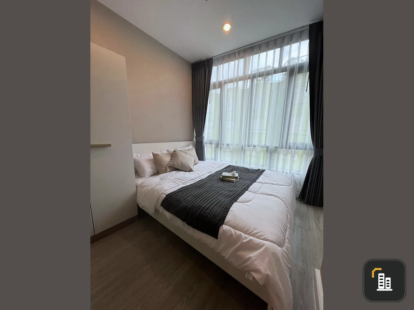 Condo for rent Metro Sky Prachachuen, fully furnished room, very nice, there is a washing machine too. Book now.