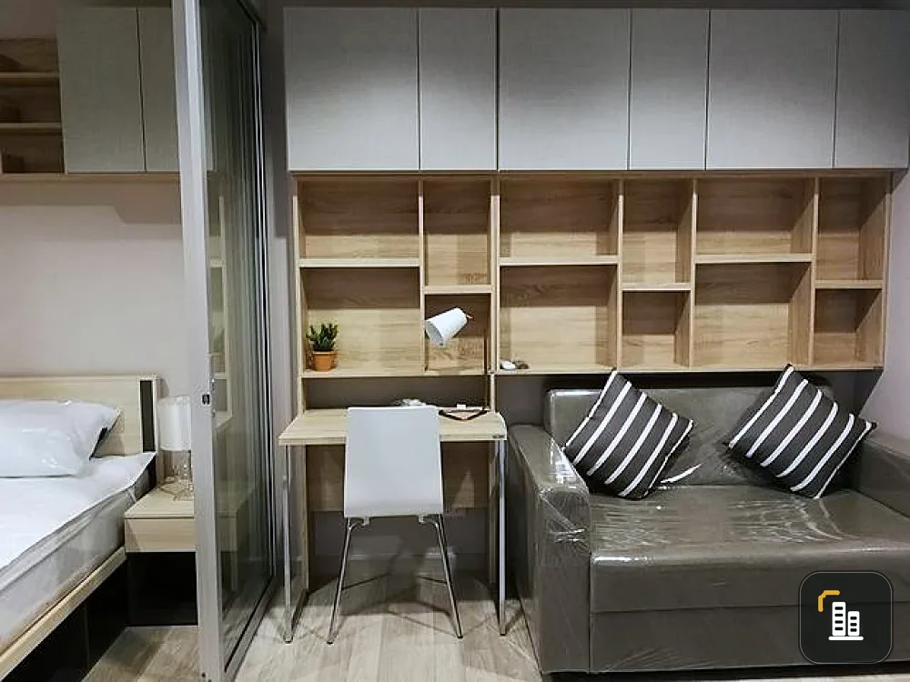 Sell/rent!! Plum Condo Chokchai 4, new rooms, fully furnished, built in furniture, ready to move in, don't miss it!!