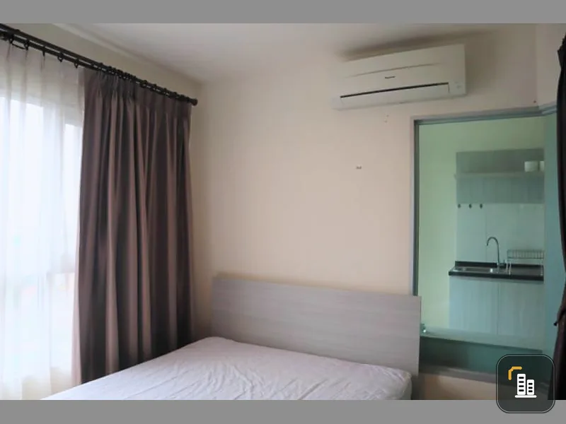 Condo for sale Aspire Ngamwongwan, the most beautiful room, fully furnished, 1 bedroom, very good view, come and own it quickly.