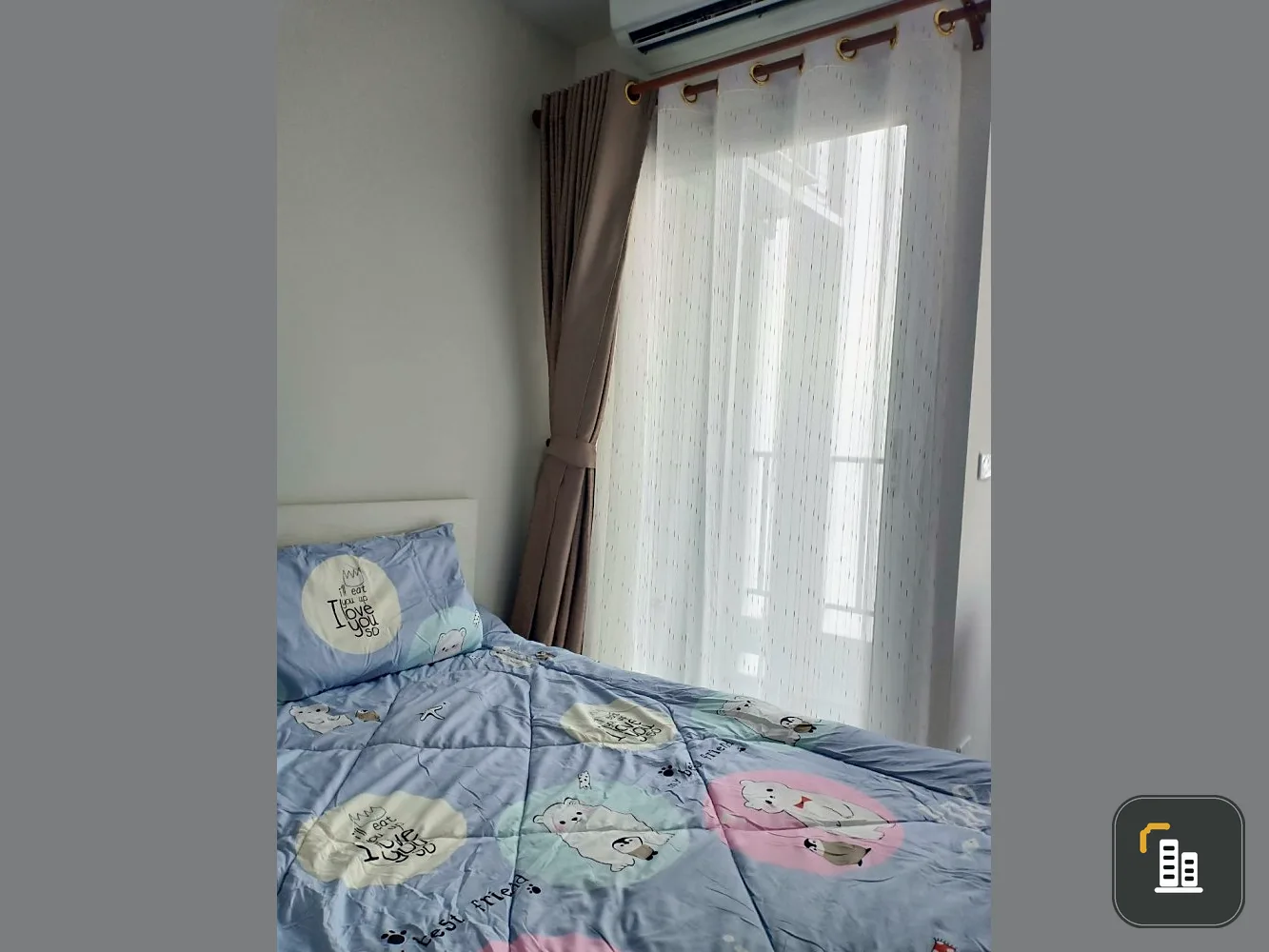 Condo for sale, Chapter One Shine, Bang Pho, 23rd floor, north, good view, ready to move in, easy to travel, don't wait!