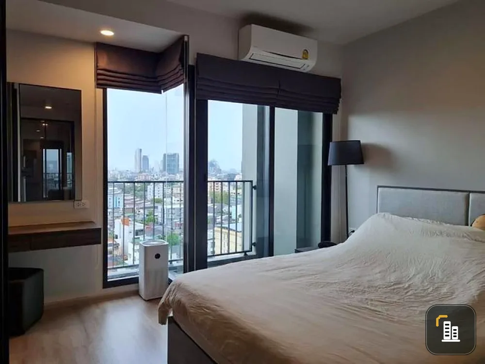 For rent!! Condo Ideo Ratchada-Sutthisan, 12A floor, fully furnished and electrical appliances. Ready to move in, book now!!