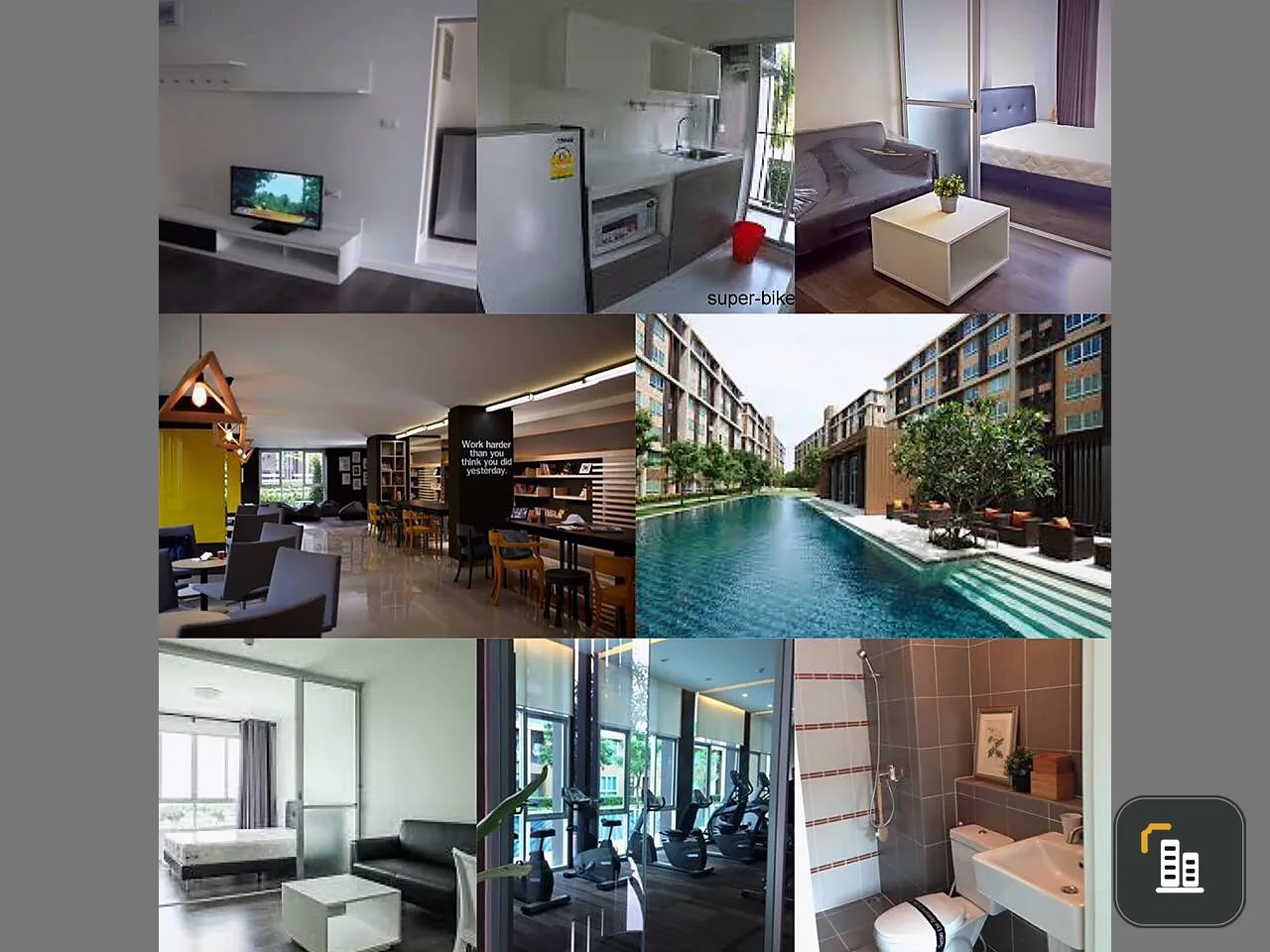 Selling D Condo Campus Resort Rangsit, Thammasat University, Rangsit, Building B, 2nd floor, garden view, good value, urgent