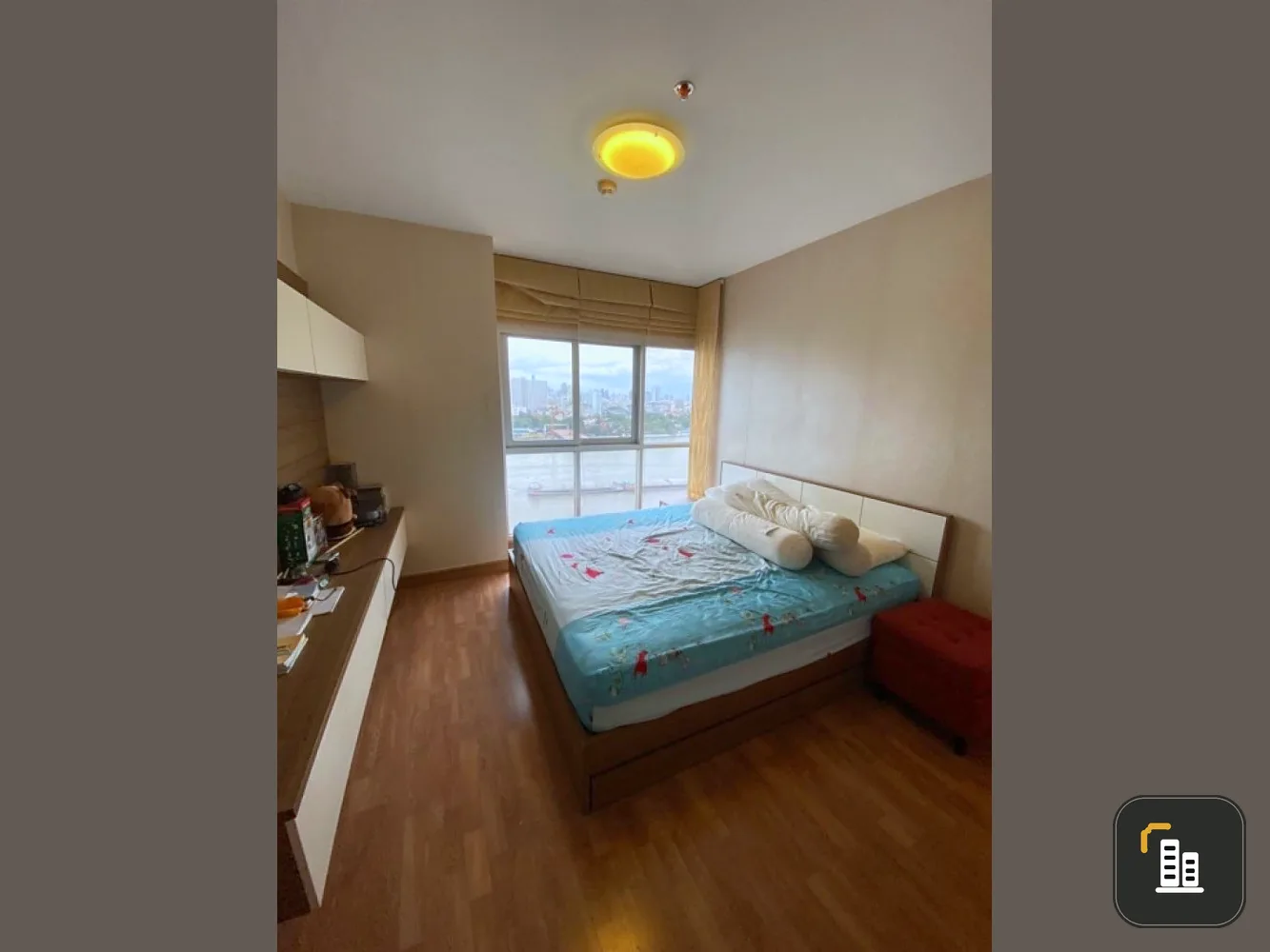 Condo for sale, Ivy River Ratburana, 12th floor, Chao Phraya River view, good location, attractive, ready to move in, book now!