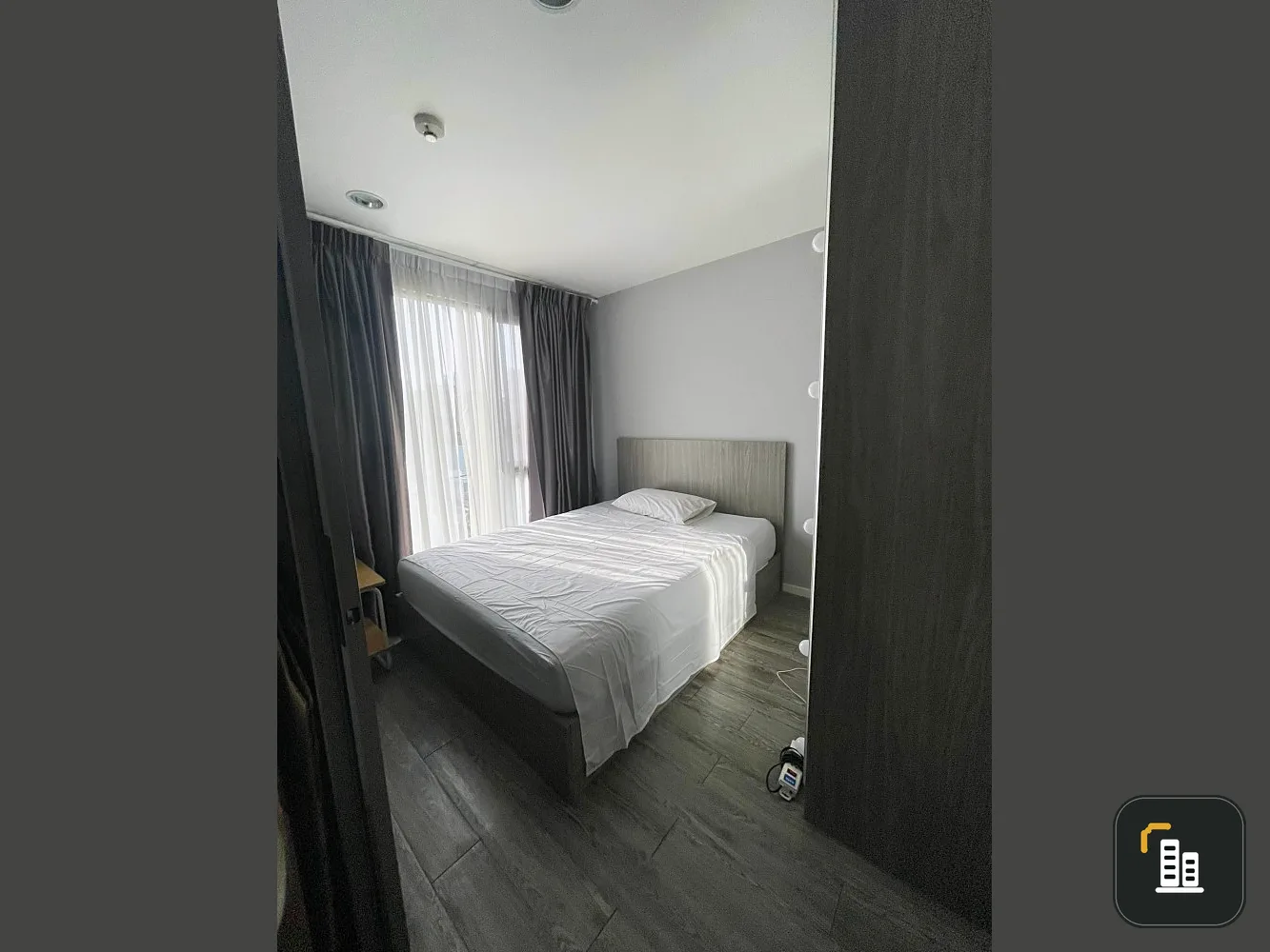 For rent Modiz Ladprao 18 nice decorated room complete electrical appliances affordable price Well, like this, you have to make a reservation.