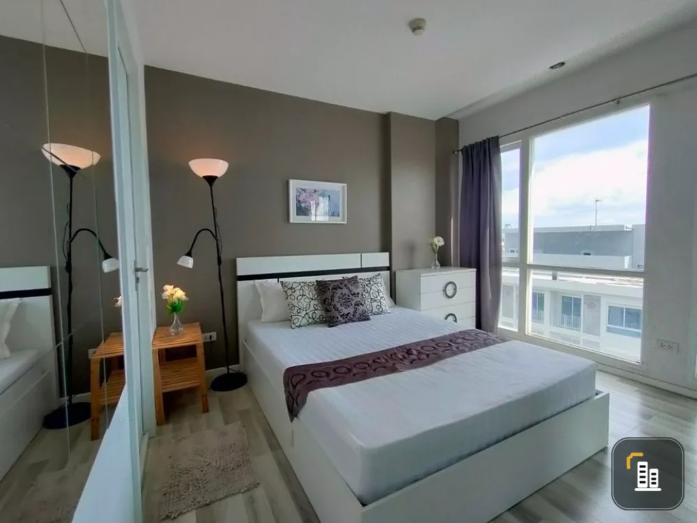 Condo for rent/sale, The Key Prachachuen, chic tone room, high floor, good fit Free electrical appliances. Book now.