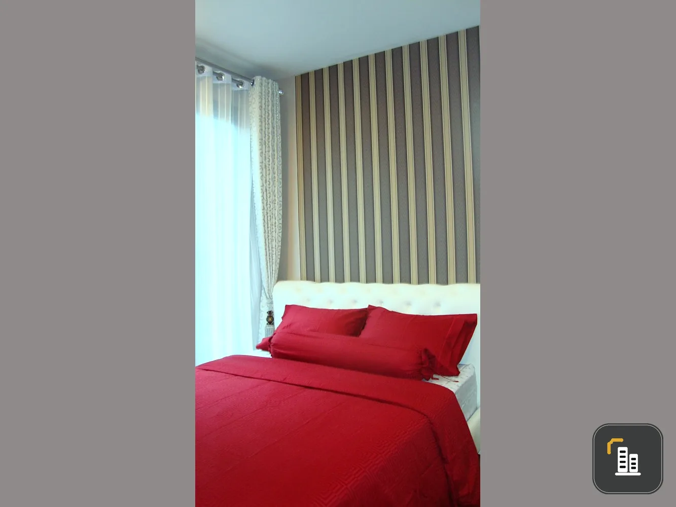 Condo for rent, Seal by Sansiri Ekkamai, good atmosphere, quiet, complete with furniture and electrical appliances.