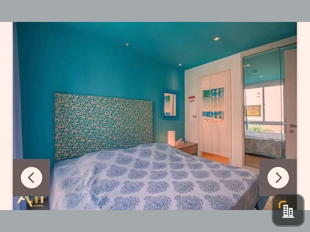 Sell Atlantis Condo Resort Pattaya (Jomtien) Condo on the side of the children's water park, fully furnished, book now!!