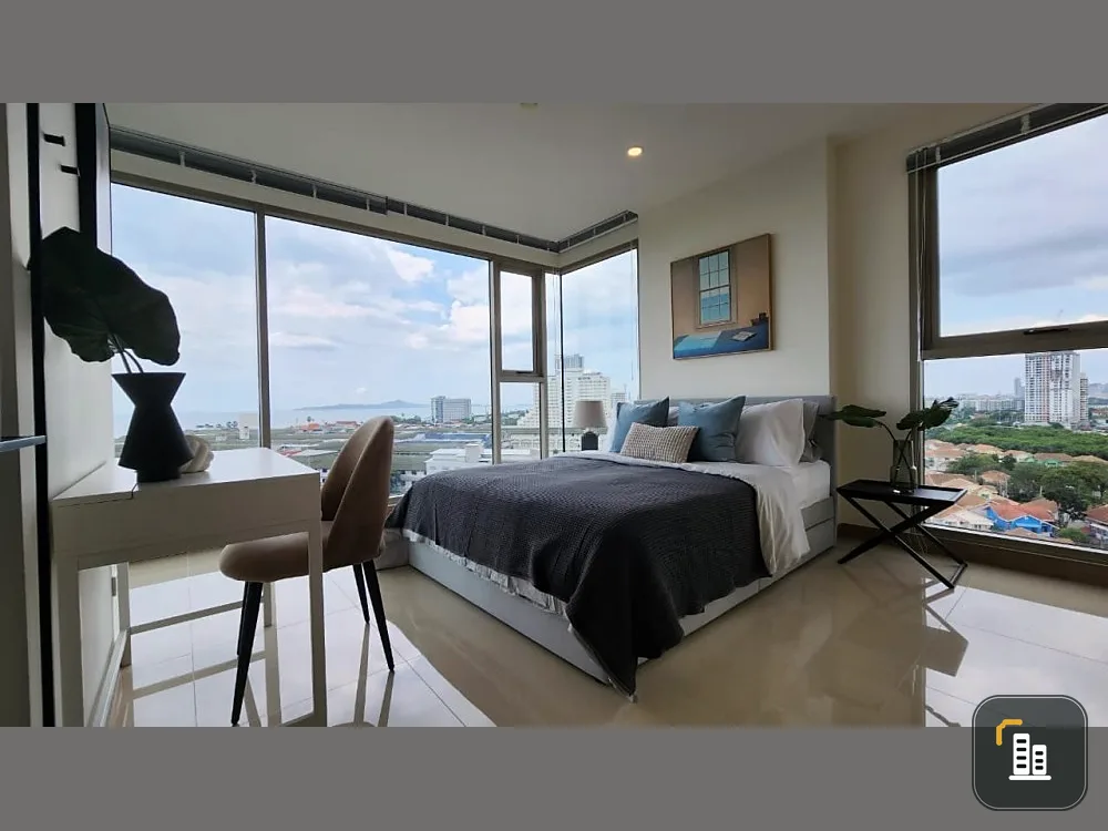 Sell / rent Condo The Riviera, Jomtien, Pattaya (Jomtien), fully furnished, ready to move in. Don't miss it.