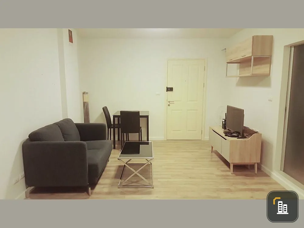 Selling D Condo Campus Rangsit - Thammasat University, Rangsit, cheap, phase 2, building B, 8th floor, very beautiful room, good value, urgent
