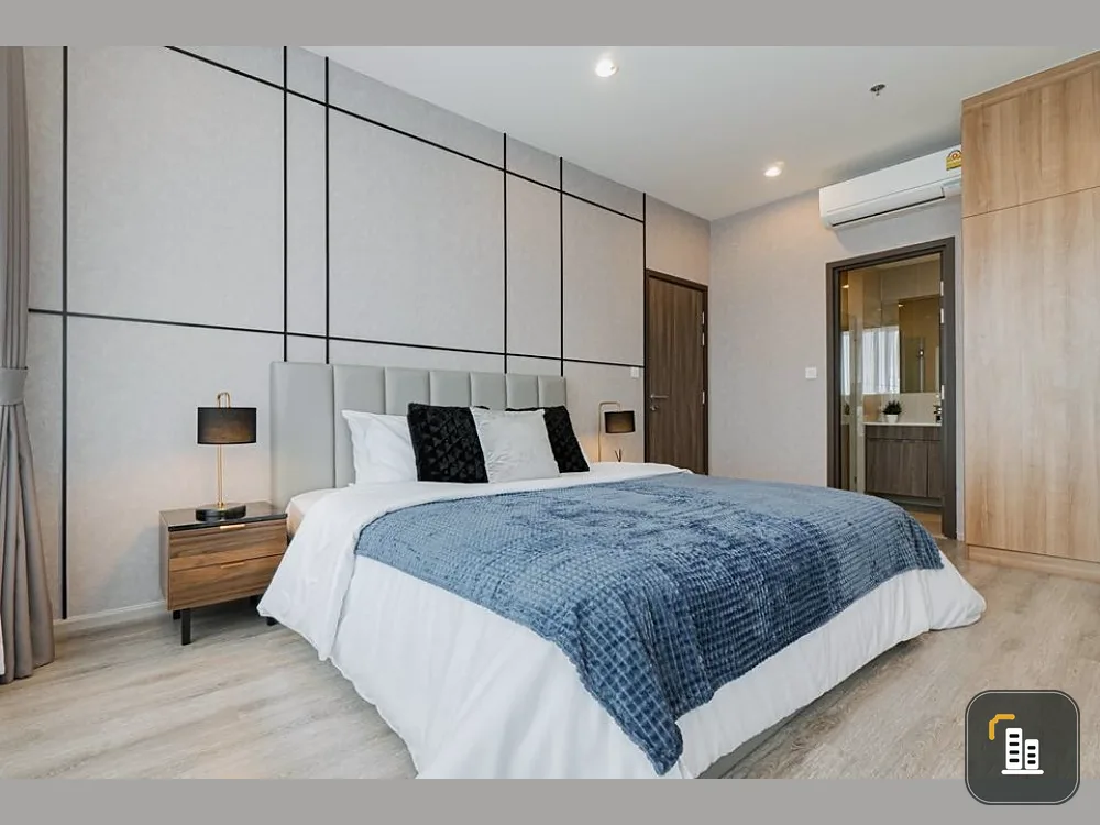 Condo for rent, Ideo Mobi Sukhumvit 66, corner room, beautiful view, good atmosphere, don't wait!!
