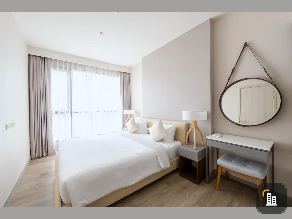 Sell / rent Keene Center Sriracha condo, high floor, sea view, new room, fully furnished.