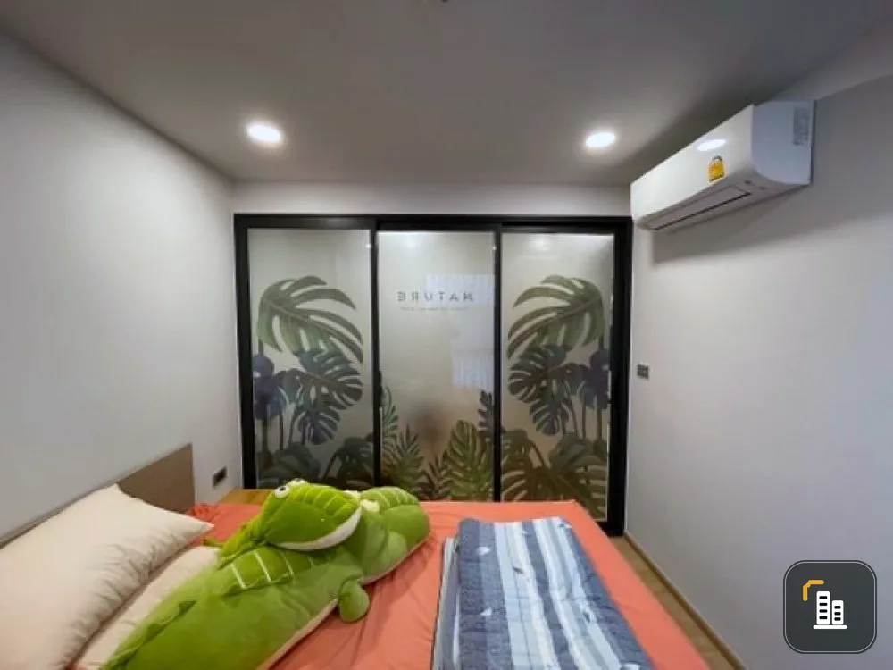 For rent!! Condo Cocoon Rama 9, 7th floor, fully furnished room. Ready to move in, don't miss it!!