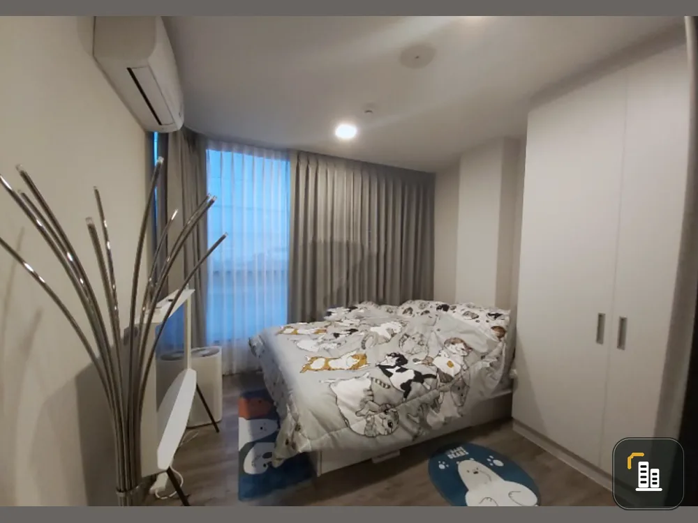 Condo for sale, Atmoz Chaengwattana, corner room, east, got the morning sun, the room is not hot, the room is in good condition