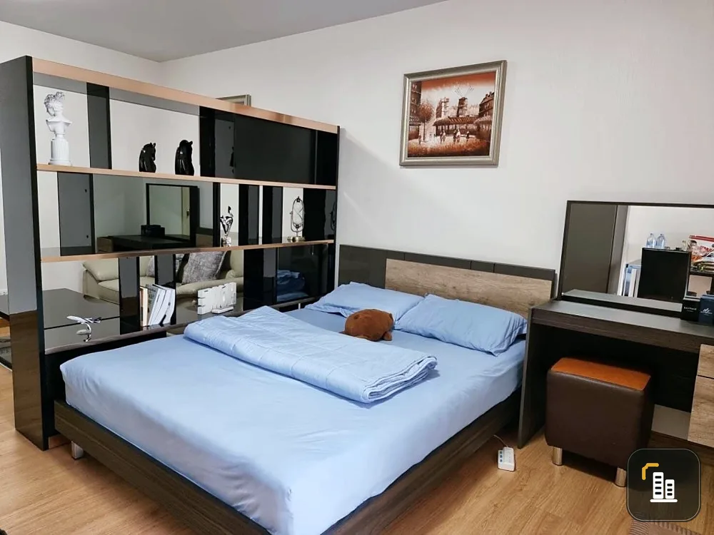 Condo for sale, Supalai City Resort Chaengwattana, fully furnished, complete electrical appliances, ready to move in. Don't miss it.
