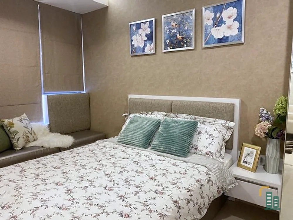 For rent Rhythm Ekamai Estate, city view room, near BTS Ekkamai, convenient transportation, don't wait, book now!!
