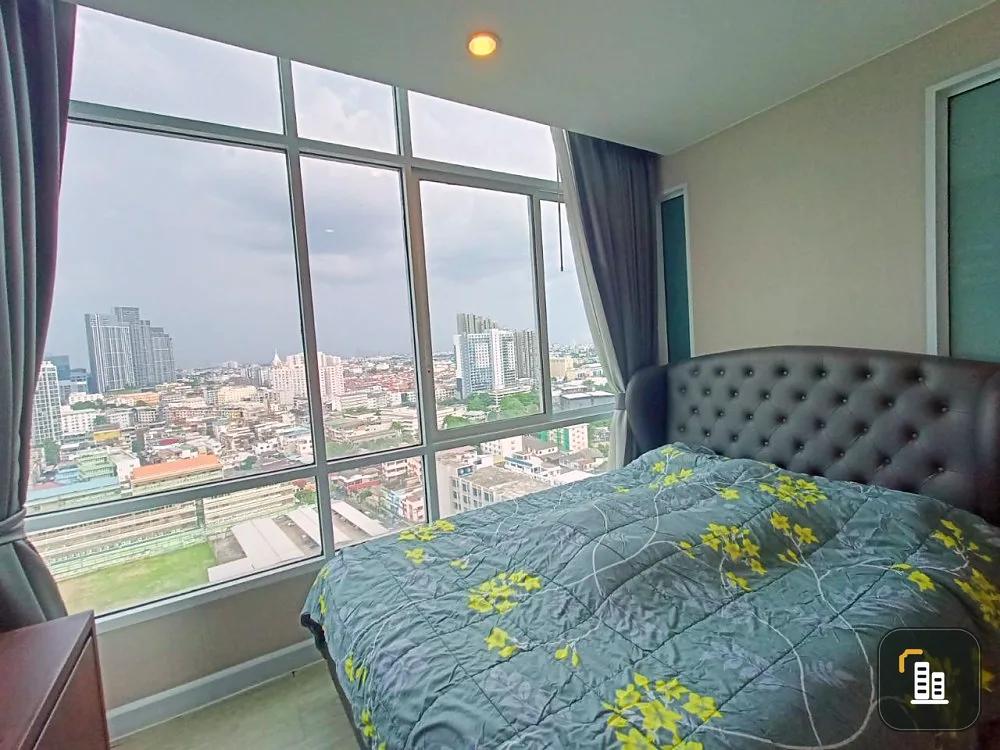 Condo for sale, The Sky Sukhumvit, ready to move in Full facilities, not stuffy, beautiful view, book now.
