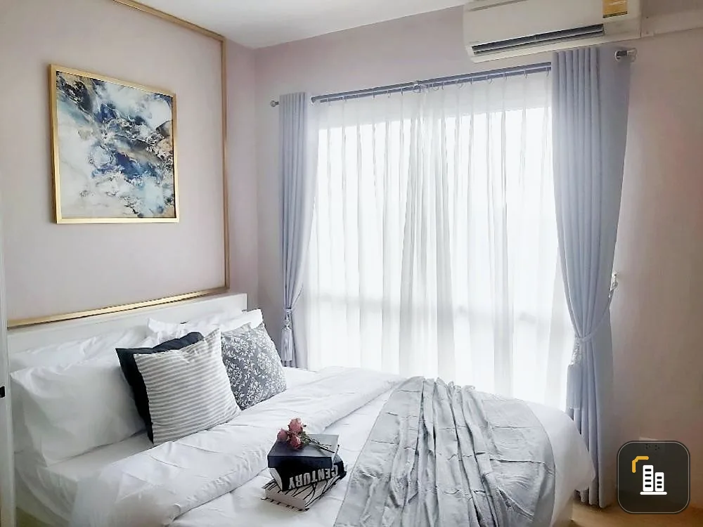 Selling Plum Condo, Bang Yai Station, very good price, fully furnished, very livable, you can come in and move in quickly