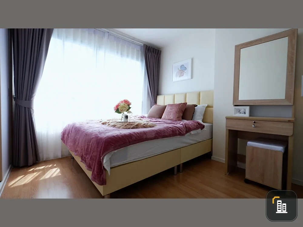 Condo for sale, Lumpini Mega City Bangna, beautiful room, newly renovated, well decorated, great price, don't miss it!