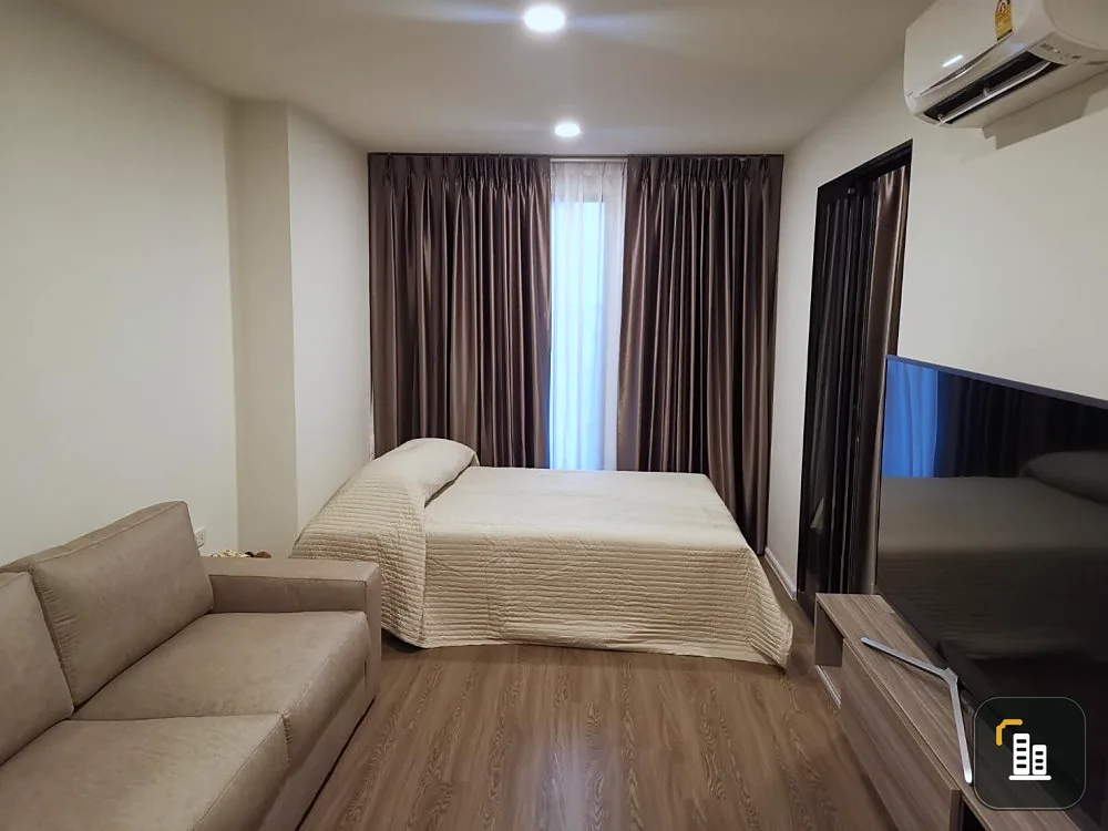 For rent, The Origin Ramintra, 83 station, surrounded by corners, furniture, electrical appliances, good price, must reserve