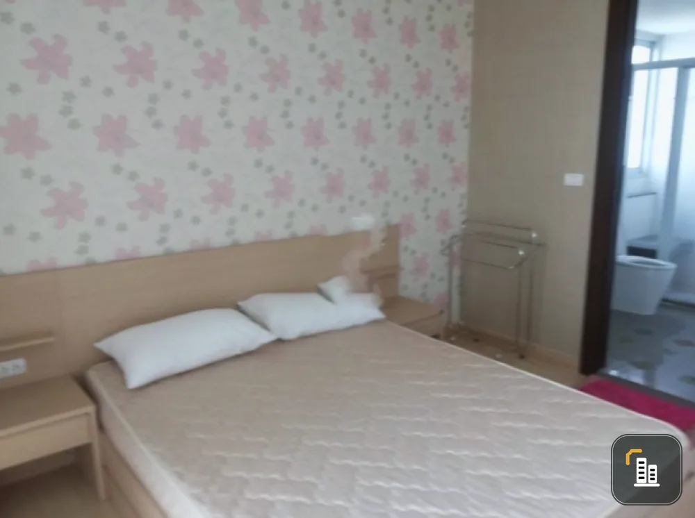 Condo for rent, Rhythm Ratchada, high floor, beautiful room, near MRT, convenient transportation, ready to move in, book now!