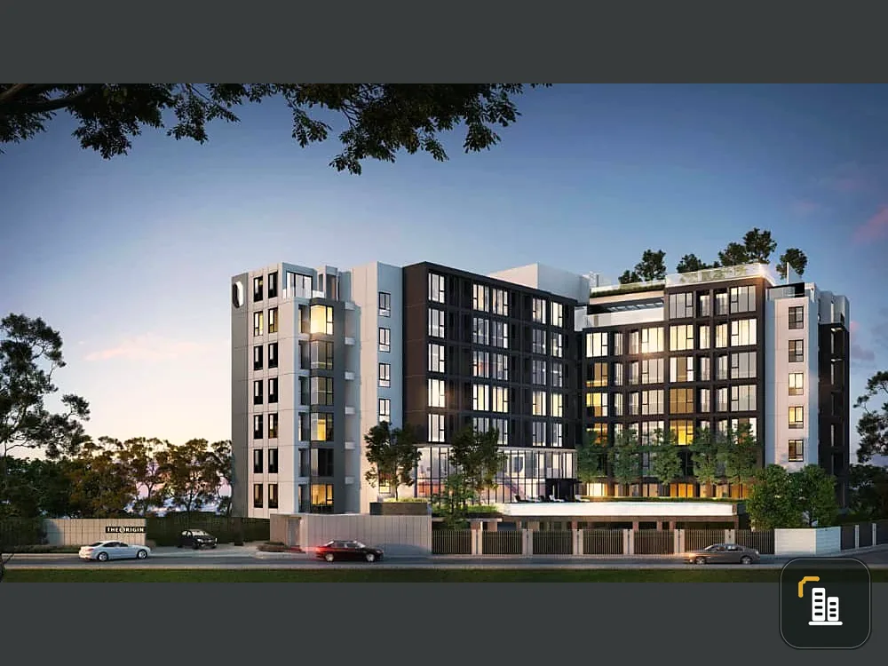 Sale down payment The Origin Ladprao 15, clear view, unblocked, east balcony have privacy