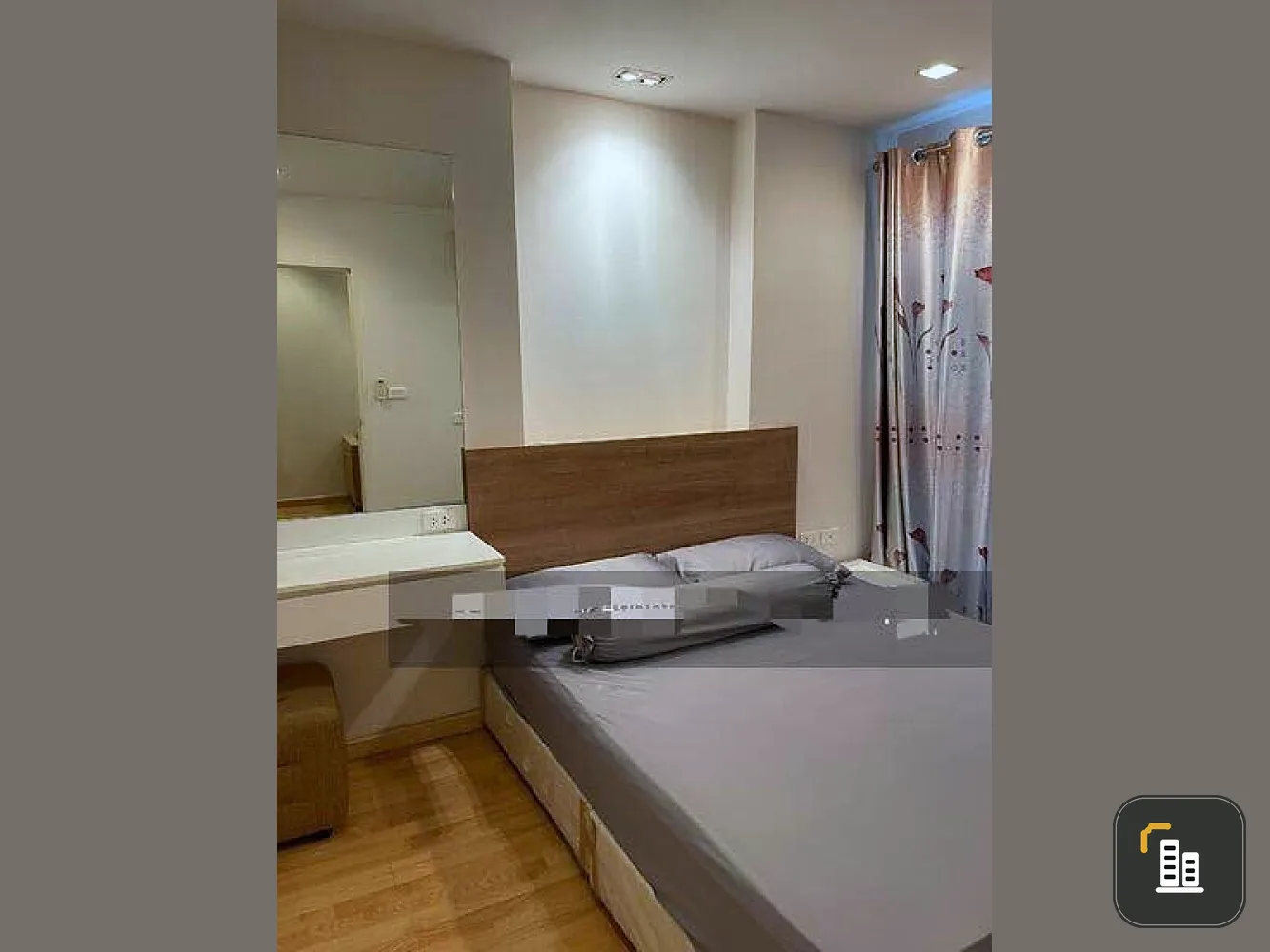 Sell Casa Condo Asoke-Din Daeng, 1 bedroom, 1 bathroom, nice decoration. View of Victory Monument No buildings to cover