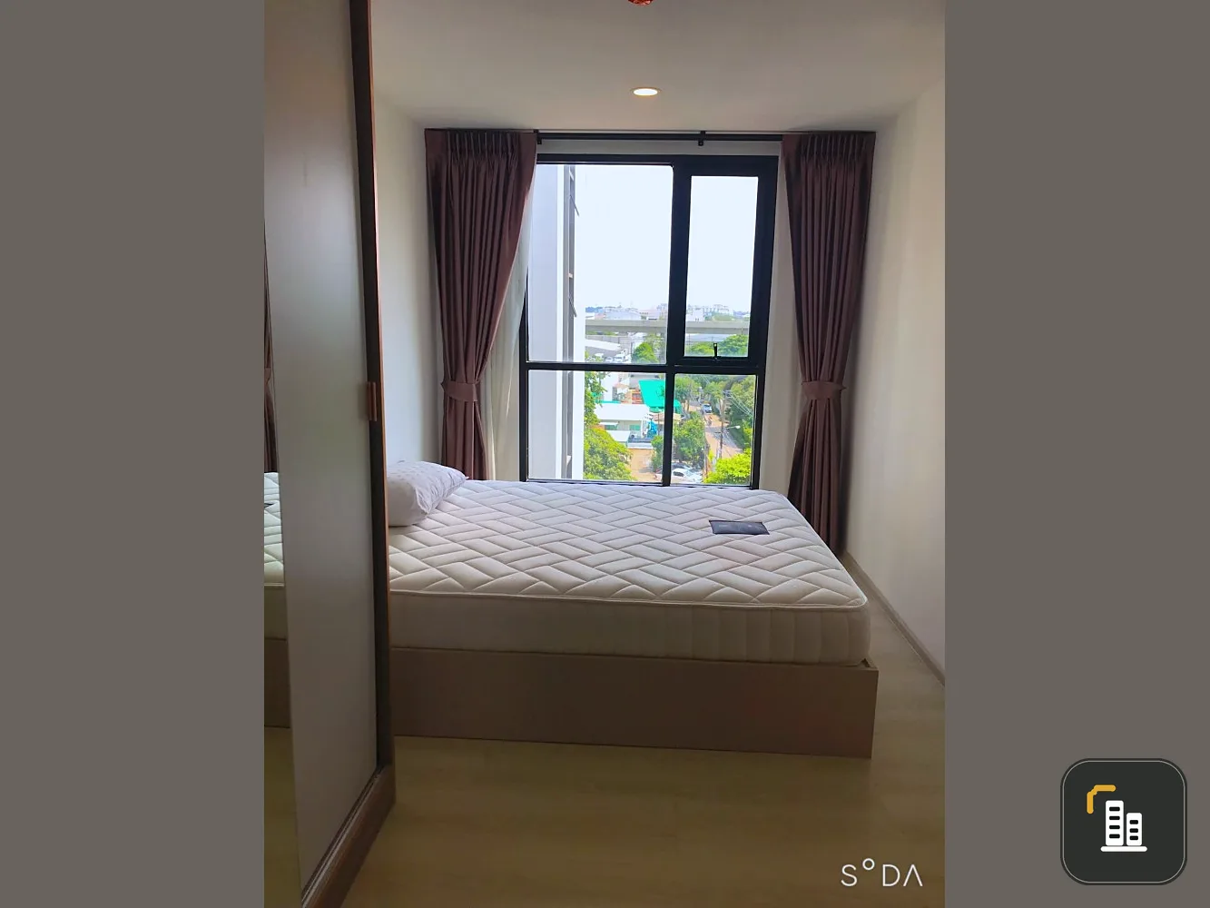 Sell/rent Condo Kensington, Phahon Yothin 63, BTS view, partitioned room One bag can go in.