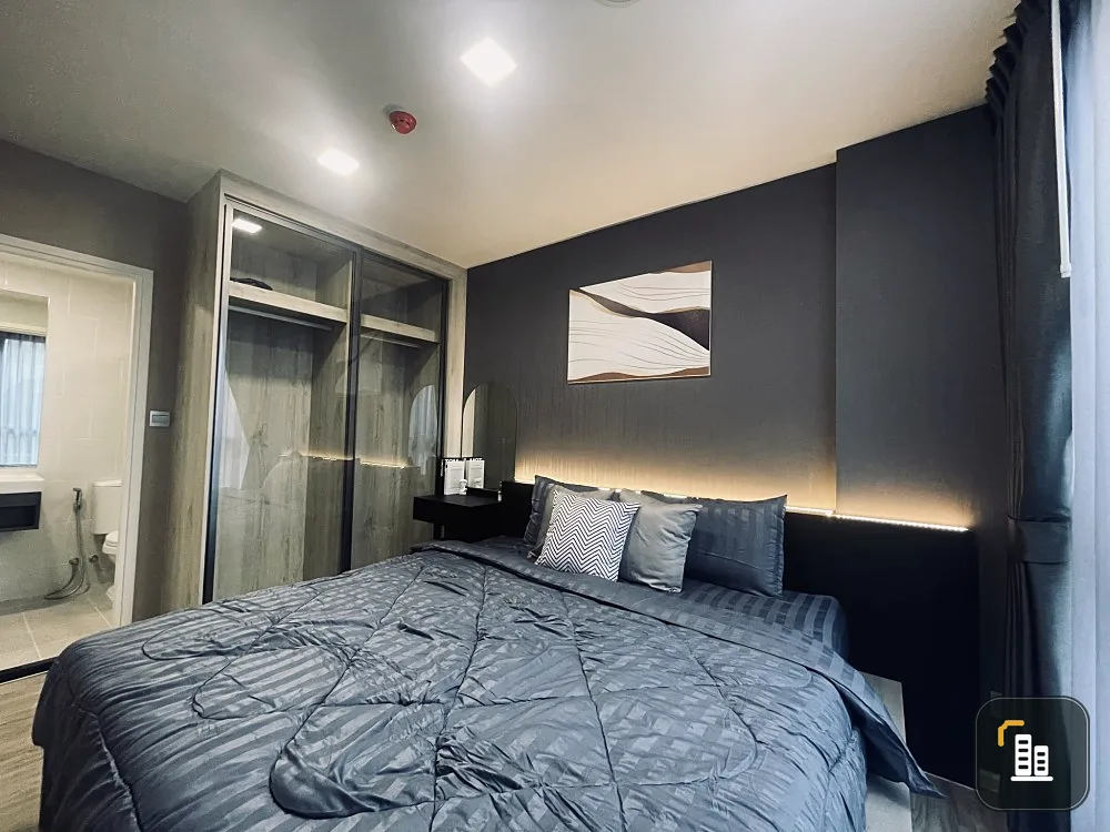 For rent !! Cave Salaya Condo, fully equipped with electrical appliances and furniture, very beautiful room, book now!!