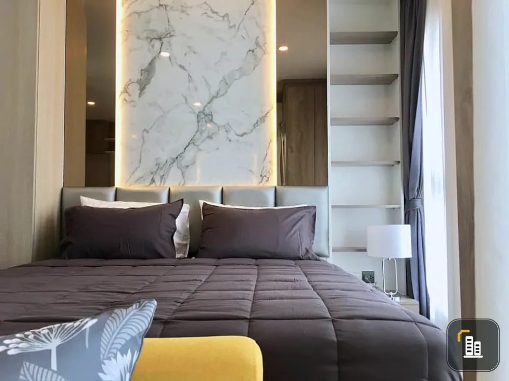 Condo for rent, Lumpini Suite, Din Daeng-Ratchaprarop, 15th floor, buit-in furniture, ready to move in. Hurry up to reserve before it's gone!