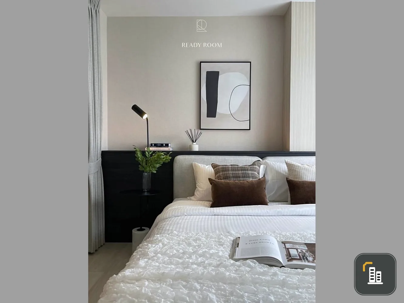 Condo for rent Life One Wireless, 18th floor, good view, ready to move in, new room, well decorated, don't wait!