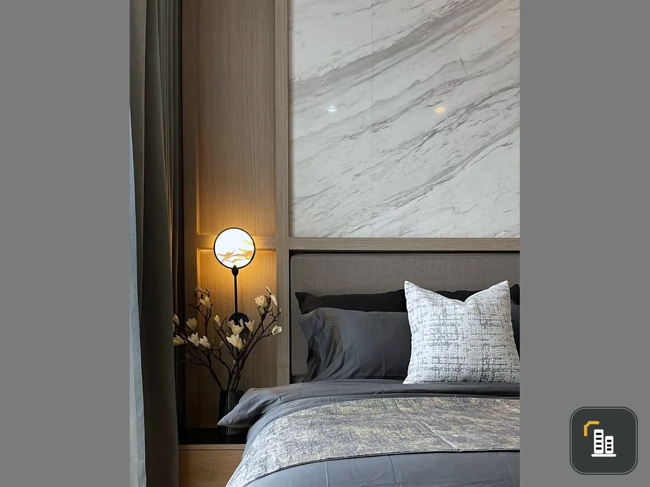 Condo for rent, Quattro by Sansiri, 16th floor, newly decorated, ready to move in, 2 bedrooms, don't wait!