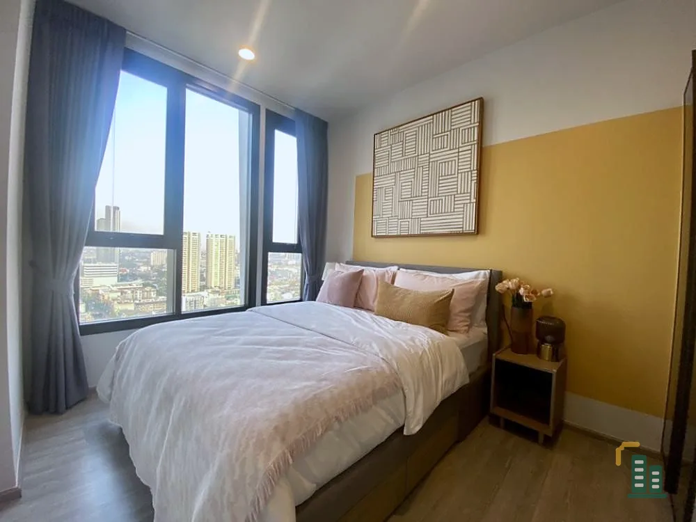 Condo for rent, XT Ekamai, beautiful position, with balcony, fully furnished, complete electrical appliances