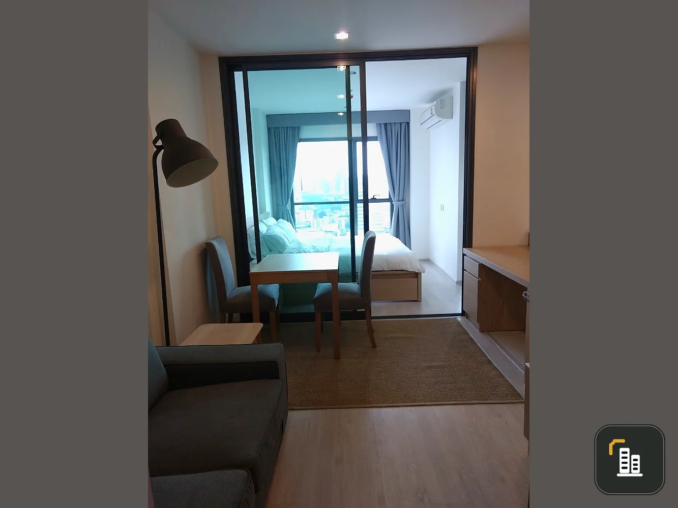 Condo for sale, Rhythm Rangnam, good location, near the central train station, complete, hurry, don't miss it!!