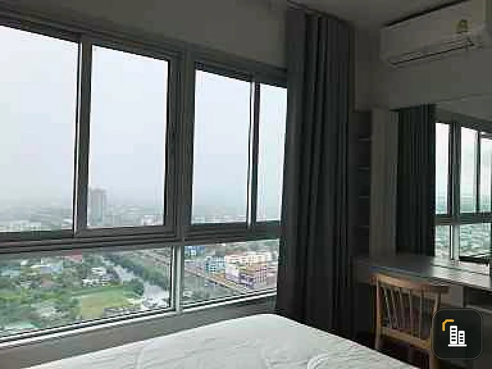For rent!! Condo The President Sukhumvit-Samut Prakan, high floor, river view, fully furnished, ready to move in, book now!!