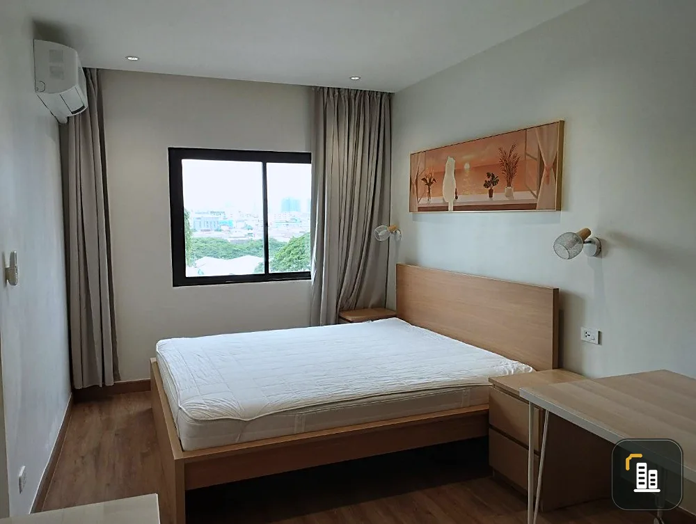 Condo for rent, A Space Asoke-Ratchada, beautiful room, fully furnished, city view, north, ready to move in, don't miss it!