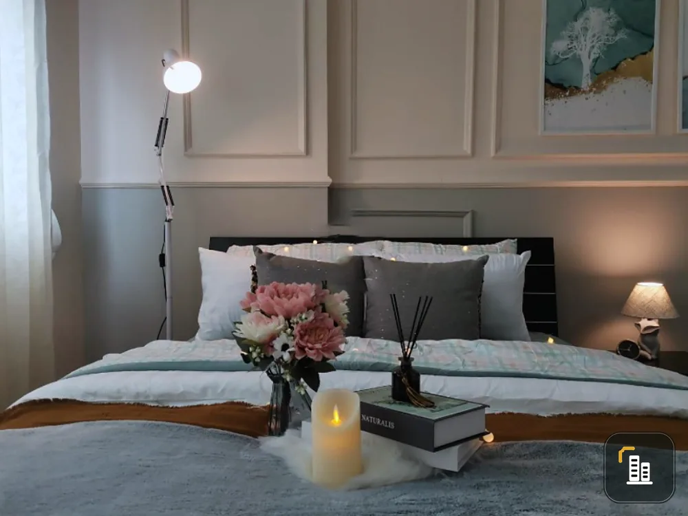 Sell D Condo Ramintra, new room, north, airy room, cool, separate kitchen, good location, convenient to travel, book now!
