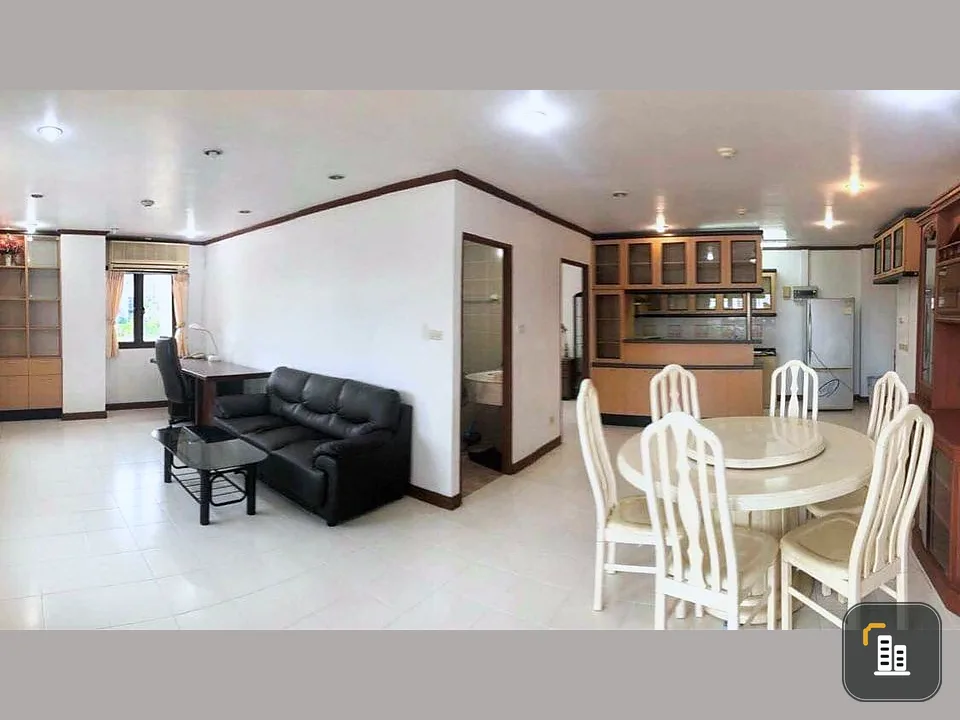rent, Aree Place condo, beautiful view, fully furnished, complete electrical appliances, ready to move in, near the train station